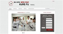 Desktop Screenshot of kungfundg.com